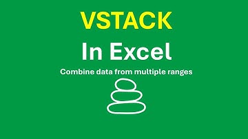 VSTACK - VSTACK formula for powerful data analysis! Excel