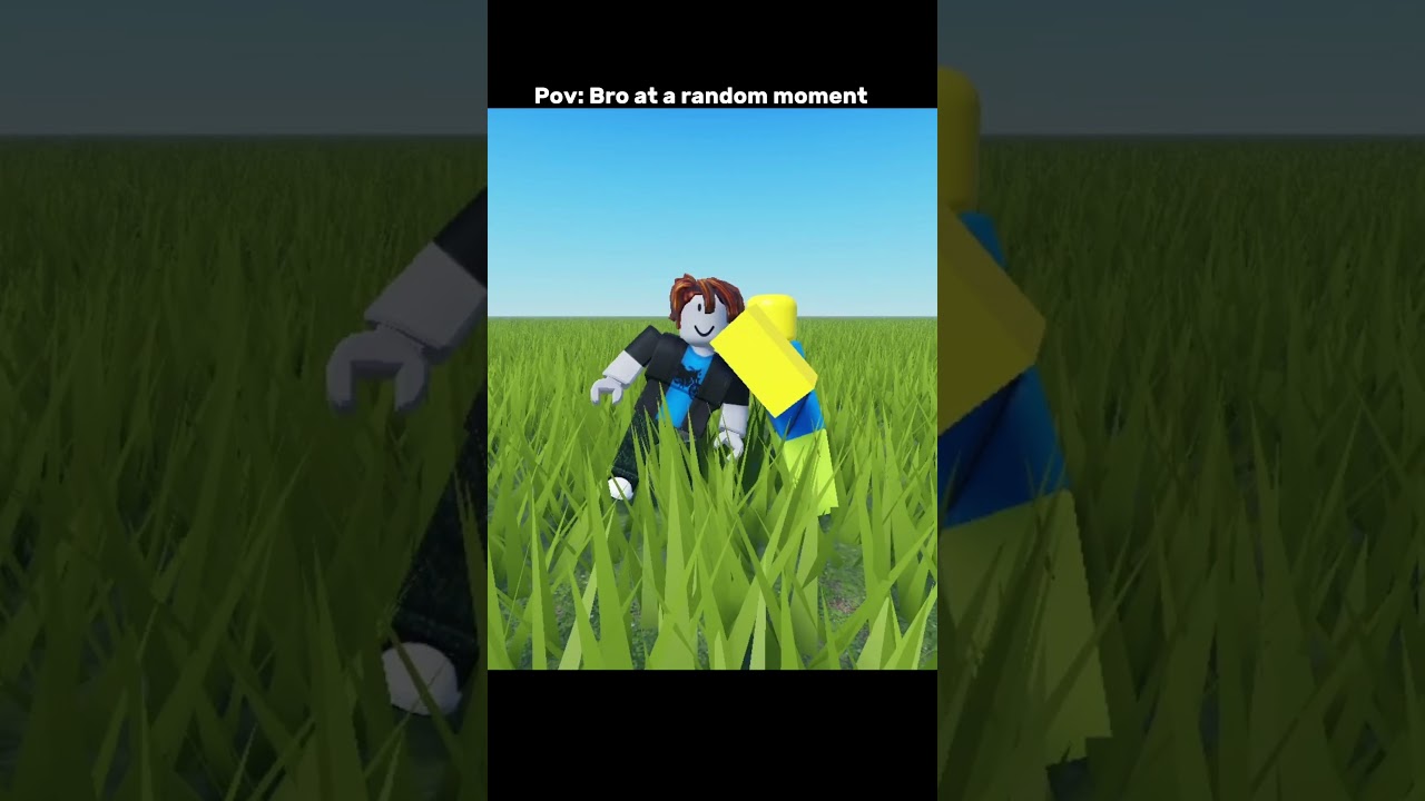 Bro at a random moment #roblox