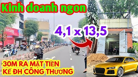 Bán nhà đường Lê Trọng Tấn Tân Phú 30m ra mặt tiền hẻm ô tô kế ĐH Công Thương, kinh doanh ngon