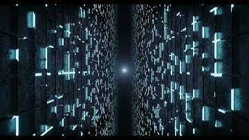 seamless loop of blue neon wireframe VJ VFX Motion Background || Vj Loop 2021_Free USE || VFX Motion