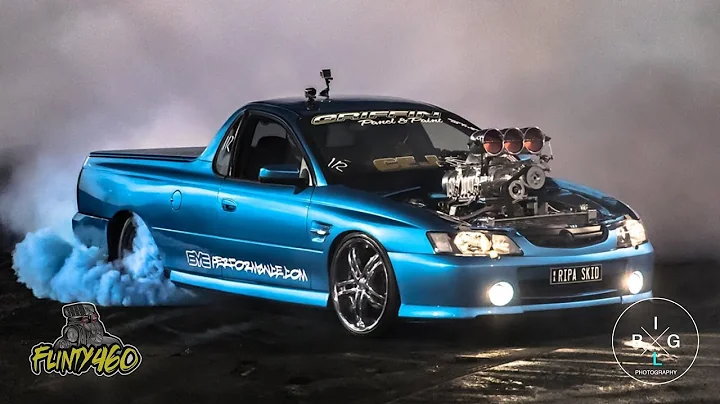 BLOWN VY UTE "RIPA SKID" TEARS IT UP AT WEST COAST NATS