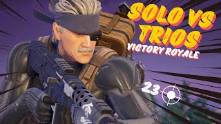 SOLO VS TRIOS 23 KILL WIN [NO COMMENTARY CONTROLLER GAMEPLAY]