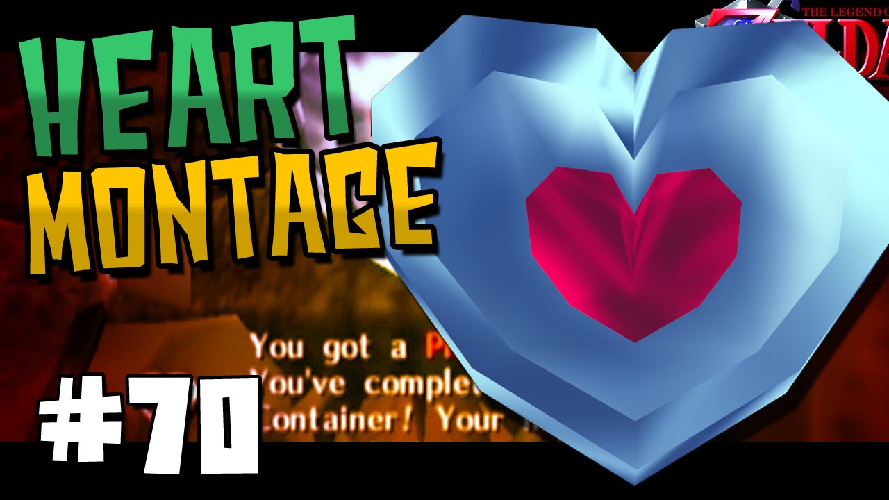 Zelda Ocarina Of Time 3D HEART MONTAGE!! Let's Play Walkthrough