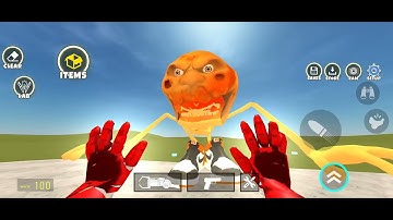 Nextbots in playground mod updated new demon hunters gun skin hungry worm nextbots chasing