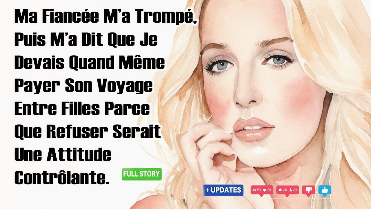 Ma Fiancée M’a Trompé, Puis M’a Dit Que Je Devais Quand Même Payer Son Voyage Entre Filles Parce...