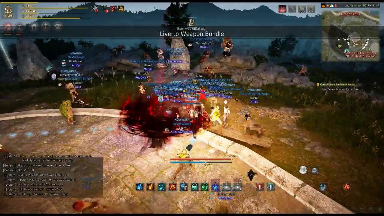 Black Desert Online Red Nose World Boss Wizard YouTube