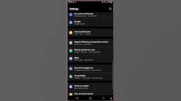 Short Samsung Galaxy S22 Ultra : How to turn on or off high contrast fonts via accessibility button