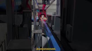 Automatic 240V Optical Sorting Machine Blowing Plastic Bottles with Air Jets #technology
