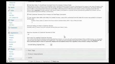 Wordpress Amazon Plugin Demo - Build Amazon Affiliate Stores Fast and Easy