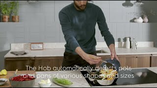 TotalFlex: Cook anywhere on the hob’s surface. Electrolux, Hobs.