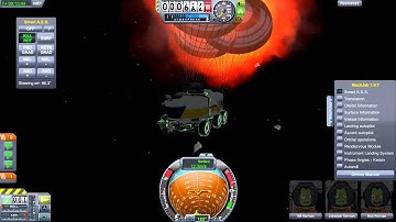 Reentry Rover in Kerbal Space Program 0.19