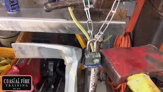 Padlock Bypass (respectful entry, through the lock firefighter training)