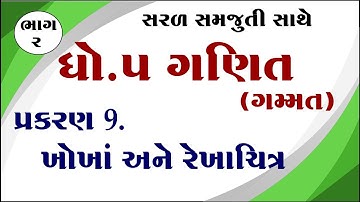 dhoran 5 ganit gammat chapter 9, std 5 maths chapter 9 solution, std 5 ganit ch 9, ધોરણ 5 ગણિત,