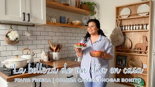 🪴✨ MI RUTINA SENCILLA EN CASA | SUPERMERCADO + COCINA ORDENADA | COMIDA CASERA 🍝 