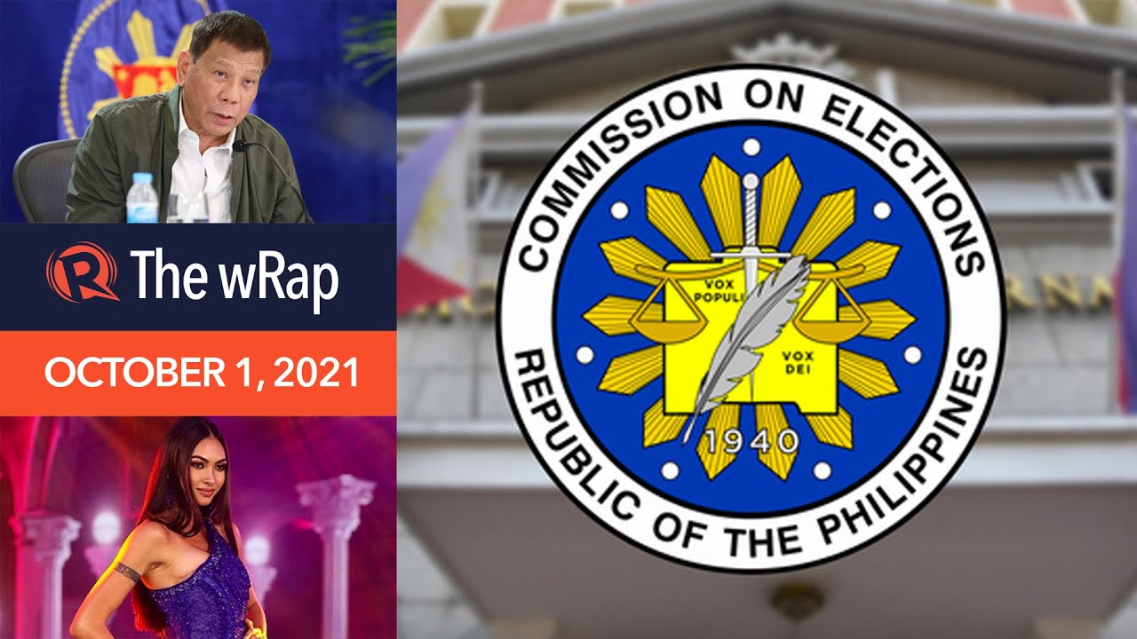 Filing of candidacies for 2022 begins in the Philippines - Vimarsana News