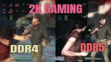1440p Gaming -  DDR4 vs DDR5 RAM