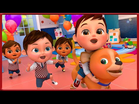 ビンゴ犬のお遊び - 赤ちゃんサメのリズム - 童謡とキッズソング - 子供向け - バナナ手話漫画