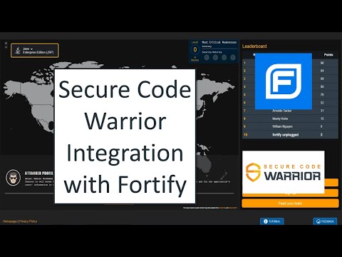 Micro Focus Fortify Integration Ecosystem - Secure Code Warrior