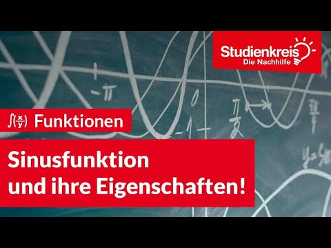 Video: Was sind der Bereich und der Bereich der Sinusfunktion?