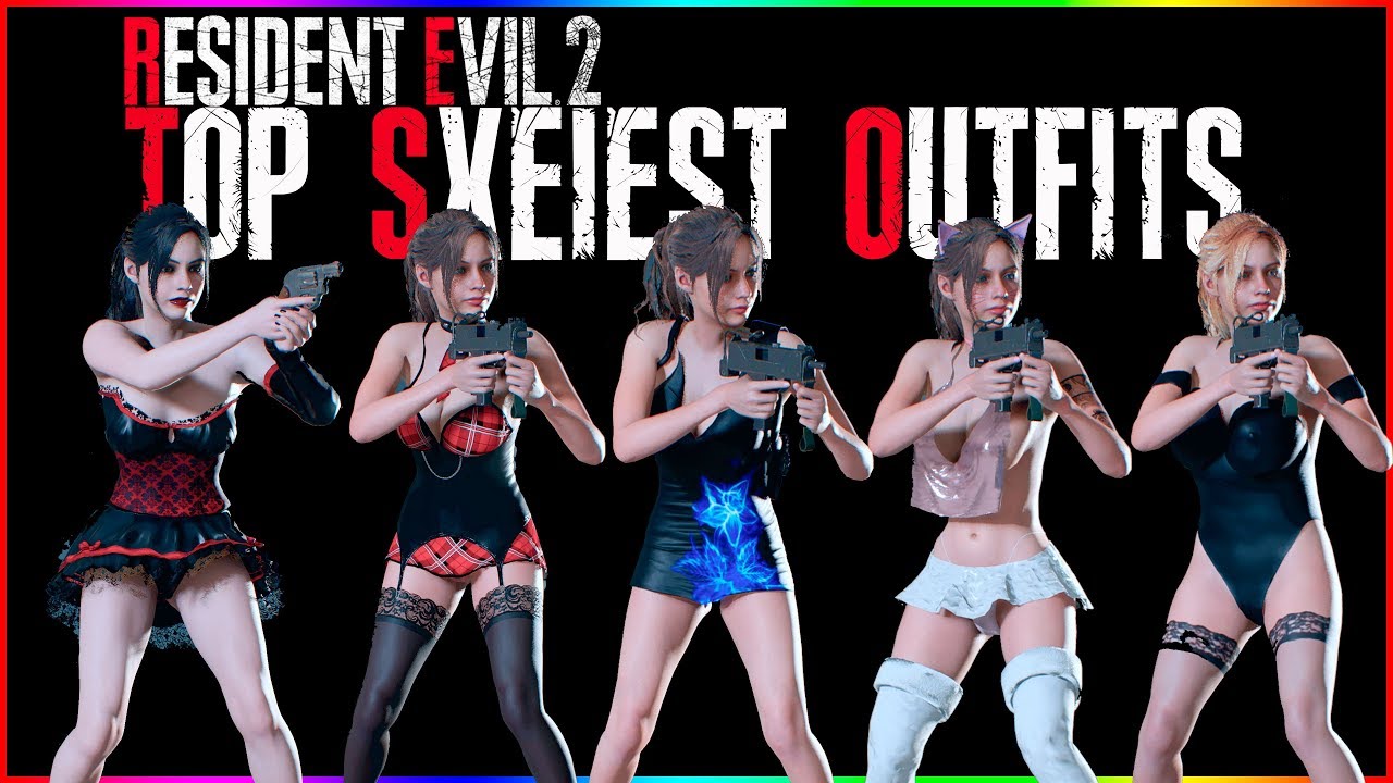 Resident Evil 2 TOP 5 NEW SEXIEST OUTFITS - Ð¡Ð°Ð¼Ñ‹Ðµ Ð»ÑƒÑ‡ÑˆÐ¸Ðµ Ð²Ð¸Ð´ÐµÐ¾ - 