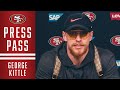 George Kittle on Acrobatic One-Handed Catch | 49ers