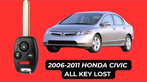 HOW TO PROGRAM KEY FOR HONDA CIVIC 2006-2011 with Autek 