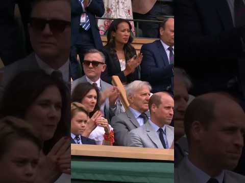 A Day to Remember 👑🏆 #Wimbledon #PrinceGeorge #PrincessCharlotte #PrinceWilliam #PrincessKate