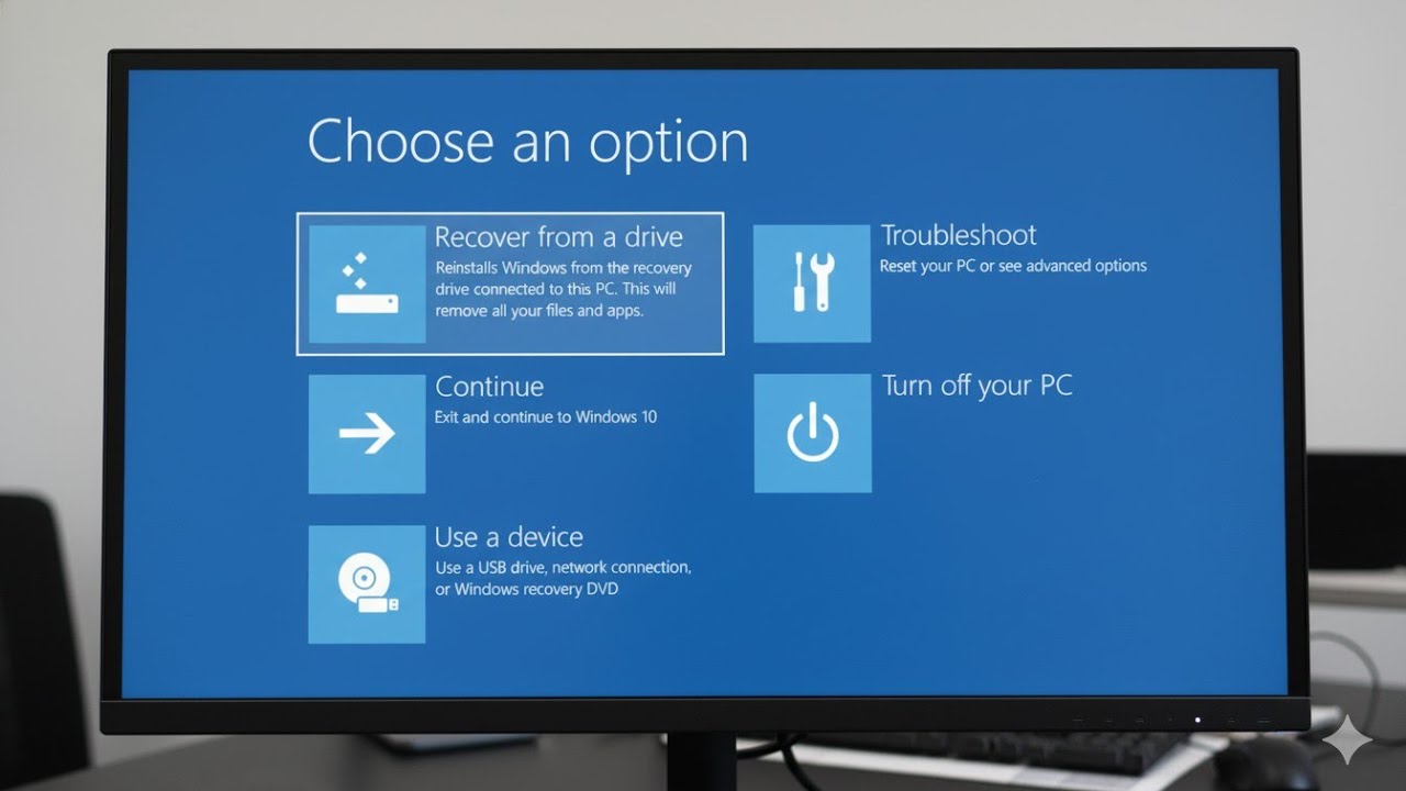 HP laptop mein window recovery kaise karen,windows reset laptop, windows error recovery laptop
