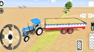 Indian Tractor Simulator Lite Gameplay PowerTech Loaded Driving - Android Gameplay screenshot 1