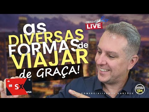 💳SAIBA COMO VOCÊ PODE VIAJAR DE GRAÇA COM DIVERSAS POSSIBILIDADES. SAIBA AQUI AS REGRAS.