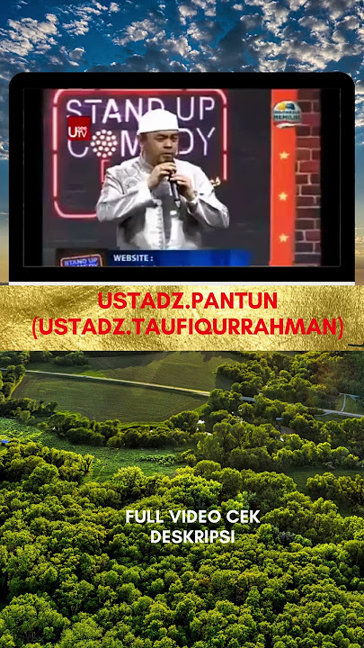 Ustadz pantun😊😊 (Ustadz Taufiqurrahman) #shorts #shortsislamic #shortindonesia