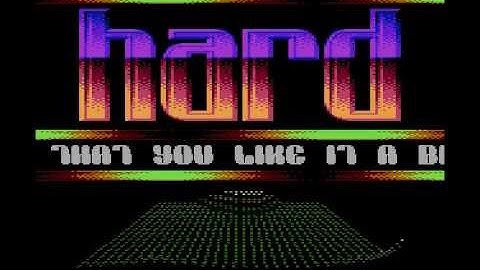 joyride demo for Atari 8-bit