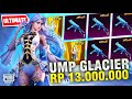 TOP UP RP 13.000.000 BELI UMP GLACIER MAX LEVEL! LEBIH BAGUS DARI M4 GLACIER! - PUBG MOBILE