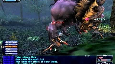 Final Fantasy XI - Private server Notorious monsters.