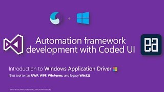 Introduction to Windows Application Driver an Selenium like tools for Window app automation