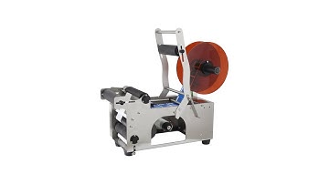 How to install MT-50S semi-automatic round bottle labeling machine