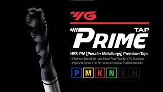 YG-1 Cutting Tools | [Threading] Prime Tap_  Prime X-Coated HSS-PM Multipurpose Tap