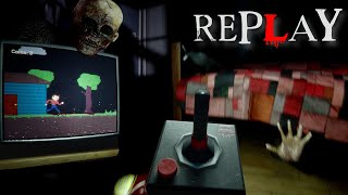 REPLAY - A Terrifying 4th Wall Breaking Horror Game Where a Video Game Session Goes Very Bad! screenshot 2