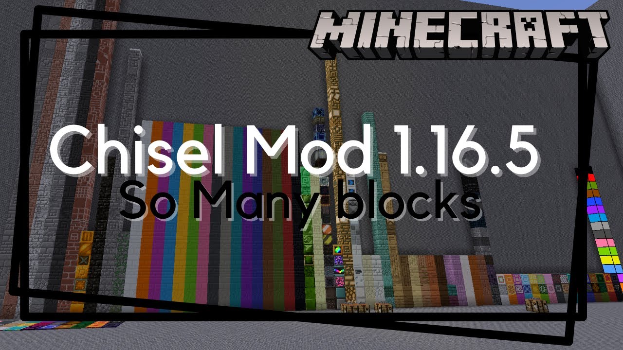 Minecraft Mod Showcase Chisel 