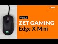 Распаковка мыши ZET GAMING Edge X Mini / Unboxing ZET GAMING Edge X Mini