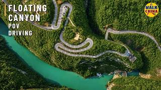 This Canyon in China Looks Impossible — Driving Through a Floating Fairyland | 4K POV screenshot 3