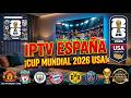 Mejor IPTV ESPAÑA 2026: Fútbol, Mundial y Cine sin Cortes