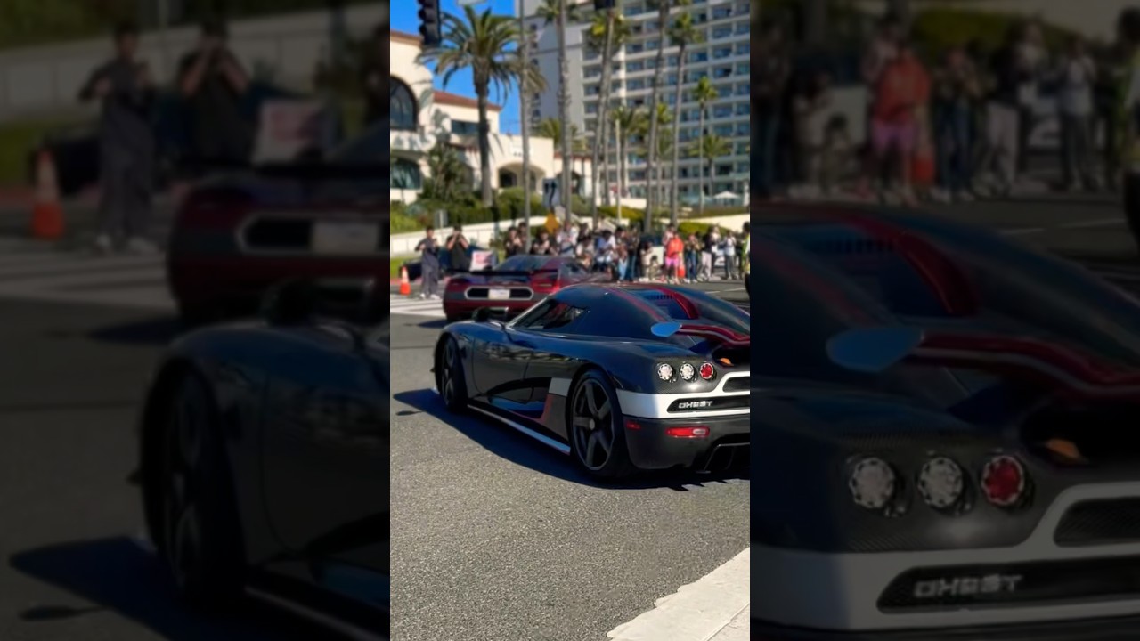 Koenigseggs Leaving Car Show! Agera, Ghost, Regera 🔥