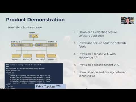 Hedgehog Open Network Fabric powered by SONiC - video from Hedgehog