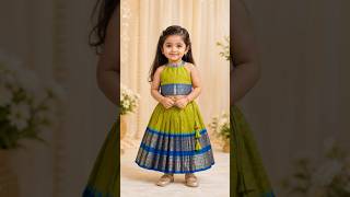 Chettinad Cotton Kids Top & Skirt 💖 Traditional Meets Cute! #Shorts#trending