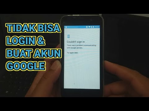 Mengatasi Tidak Bisa Login / Buat Akun Google Di Android - Work 100%