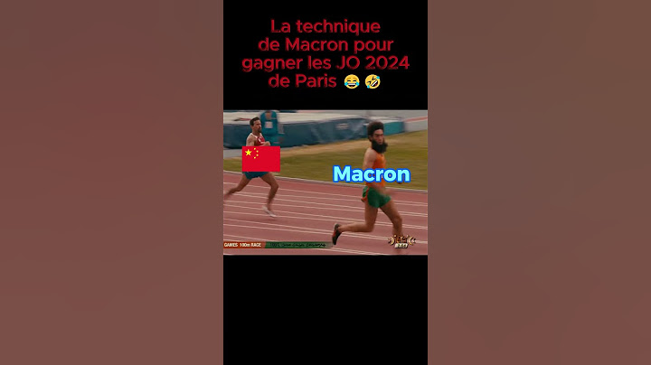 Comment Macron compte gagner les JO-2024 de Paris.... 😂🤣 #fyp #france #humour #macron #paris2024 #jo
