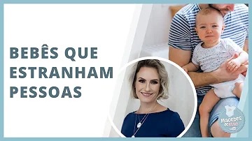 Como faço para o meu bebê acostumar com outra pessoa?