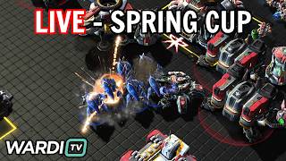 LIVE : WARDITV Spring Cup Playoffs - Solar, ByuN, Cure & more [StarCraft 2]