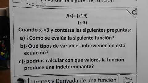 3.1 evaluar funciones